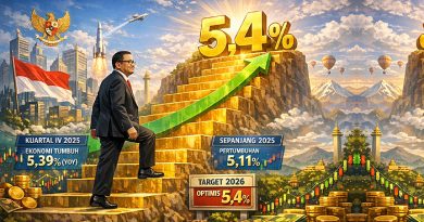 Ekonomi Indonesia Tumbuh 5,11 Persen di 2025, Pemerintah Optimistis Berlanjut di 2026