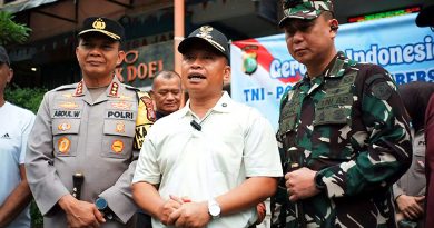 Forkopimda Depok Gelar Kerja Bakti Massal di Pasar Agung, Implementasikan Gerakan ASRI