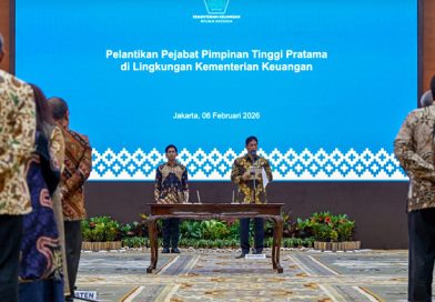 Menkeu Lantik 43 Pejabat Pimpinan Tinggi Pratama, Tegaskan Penguatan Kinerja dan Pengawasan