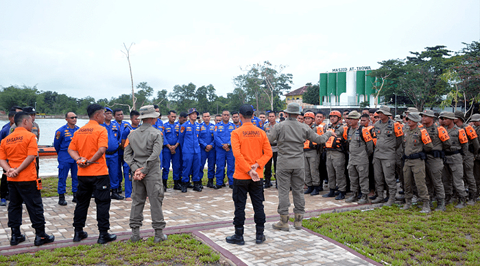 Latihan SAR Skala Besar, Polda Babel Tingkatkan Kolaborasi Tanggap Bencana
