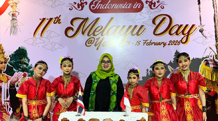 Siswi MI DDI Kariango Wakili Pinrang pada Festival Internasional Melayu Day di Thailand