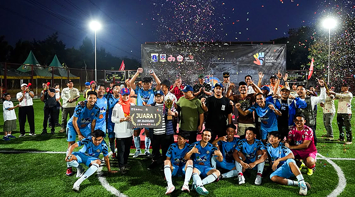 Pamos FC Juara Turnamen Mini Soccer Piala Wali Kota Jakbar 2026, Siap Jadi Agenda Tahunan Sambut 5 Abad Jakarta