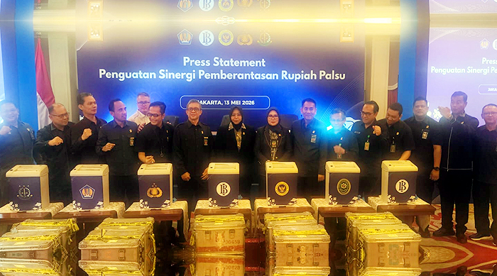 Peradilan dan BI Perkuat Sinergi Berantas dan Musnahkan Uang Palsu