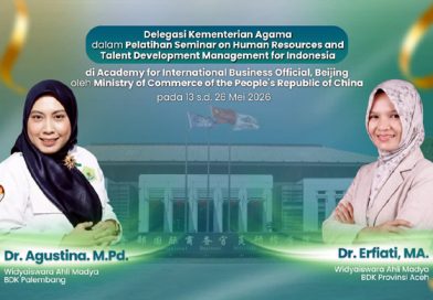 Dua Widyaiswara Kemenag Wakili Indonesia di Forum SDM Internasional di Beijing