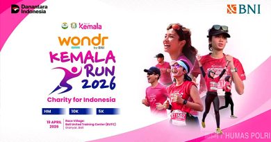 Polda Bali Siagakan 1.595 Personel Amankan Kemala Run 2026