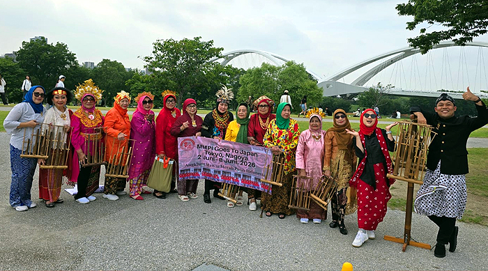 MMPI Sukses Gelar Workshop dan Pertunjukan Angklung di Universitas Toyo Jepang