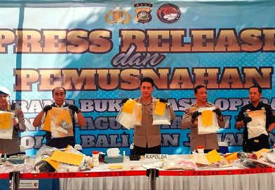 111 Kasus Narkotika Diungkap dalam Operasi Antik Agung 2026, Barang Bukti Senilai Rp13,15 Miliar Dimusnahkan