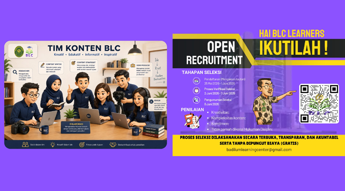 Ditjen Badilum Buka Rekrutmen Tim Konten Kreator BLC, Cari Talenta Kreatif dan Inovatif