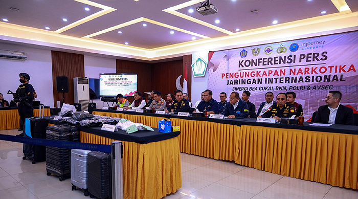 BNN, Bea Cukai Soetta dan Polri Bongkar Tiga Kasus Penyelundupan Narkotika