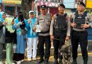 Patroli K-9 Polri Meriahkan CFD Margonda Depok, Lara dan Sara Jadi Daya Tarik Warga