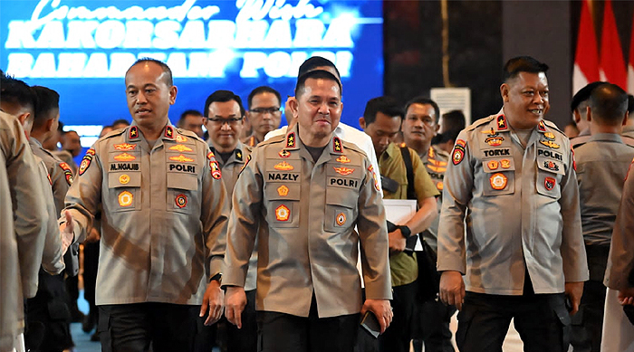 Commander Wish Perdana Kakorsabhara Baharkam Polri Satukan Visi dan Perkuat Soliditas Personel