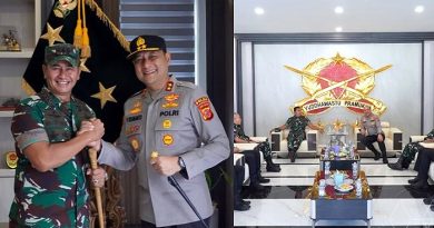 Kapolda Jabar Perkuat Sinergi TNI-Polri Lewat Kunjungan Silaturahmi ke Pussenif TNI AD