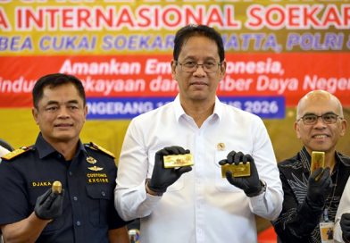 Bea Cukai Gagalkan Penyelundupan 23,7 Kg Emas Senilai Rp63 Miliar