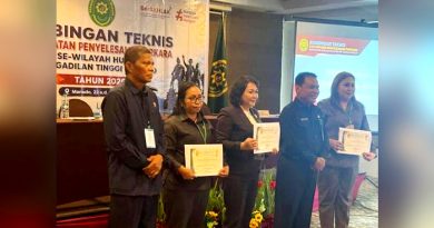 PN Kotamobagu Raih Peringkat I Penyelesaian Perkara Pidana se-PT Manado