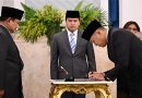Presiden Prabowo Lantik Sudaryono sebagai Kepala BGN, Perkuat Pelaksanaan Program MBG