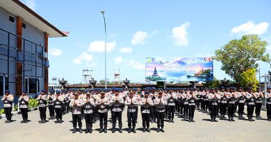 110 Brimob Bali Dikirim Bantu Tangani Karhutla Kalbar