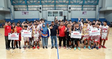 Gladiators Development Open Tournament Cetak Bibit Atlet Bola Basket Berprestasi