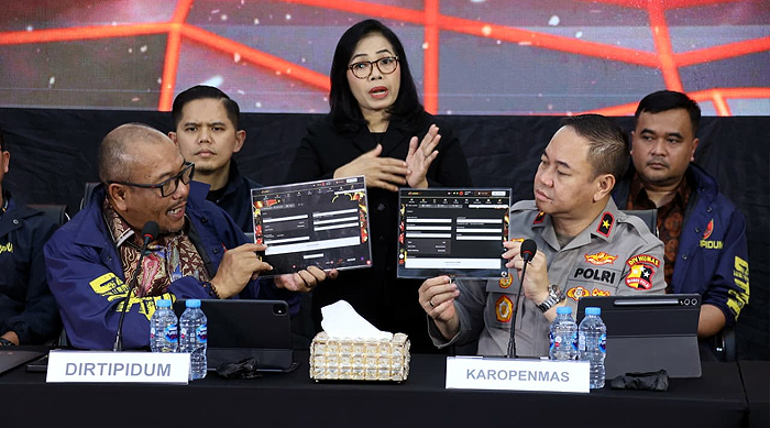 Bareskrim Bongkar Judi Online Internasional, Transaksi Tembus Rp890 Miliar