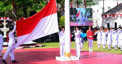 Gubernur Gusnar Pimpin Upacara HUT ke-81 RI di Gorontalo