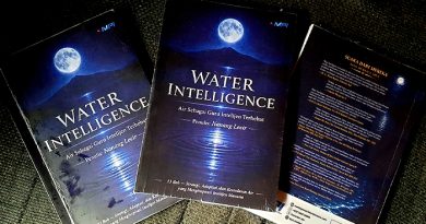 Buku Water Intelligence, Kupas Air sebagai Guru Intelijen Terhebat