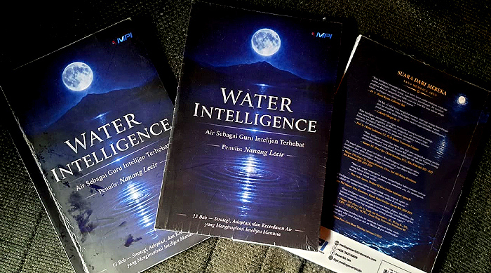 Buku Water Intelligence, Kupas Air sebagai Guru Intelijen Terhebat