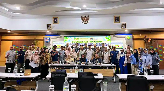 DLHK Depok Sosialisasikan Proper 2026 kepada 25 Perusahaan
