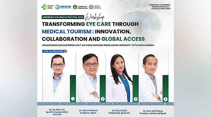 RS Mata Bali Mandara Gelar Eye Health Festival 2026