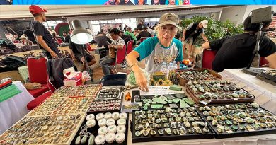 Ratusan Batu Akik Ramaikan Milad KOOD Depok