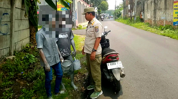 Satpol PP dan Dinsos Kota Depok Jangkau 12 PPKS