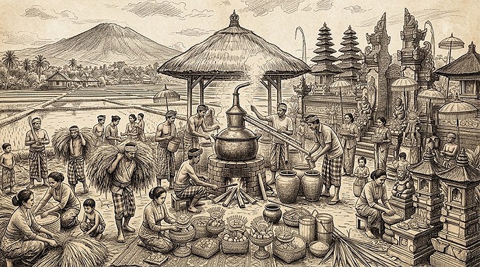 Arak Bali Mendunia, Empat Botol Laku Rp7,22 Juta di Las Vegas