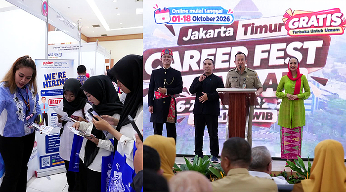 Jakarta Timur Career Fest Buka 2.000 Lowongan Kerja