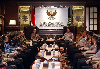 Kapolri Sambangi MA, Perkuat Sinergi Penegakan Hukum