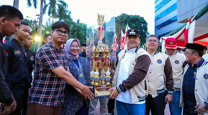 SMPN 180 dan SMAN 62 Juara LFPB Aksara Nawasena