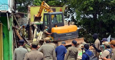 43 Bangunan Liar di Jalan Raya Bogor Dibongkar, Disiapkan Jadi Ruang Terbuka Hijau